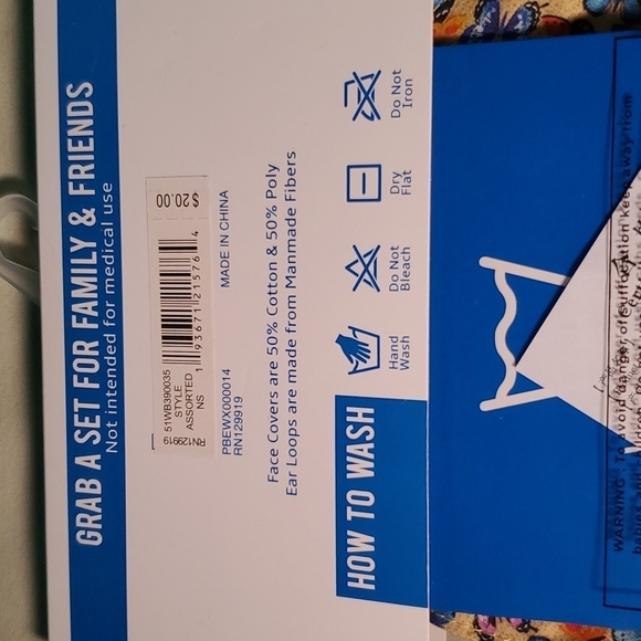 🍒NWT 3 FACE MASKS - Picture 3 of 7